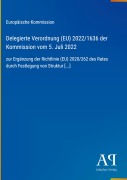 Cover-Bild zum Titel 'Delegierte Verordnung (EU) 2022/1636 der Kommission vom 5. Juli 2022' von 'Europäische Kommission'