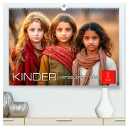 Kinder verzaubern uns (hochwertiger Premium Wandkalender 2026 DIN A2 quer), Kunstdruck in Hochglanz - Peter Roder