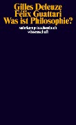 Cover-Bild zum Titel 'Was ist Philosophie?' von 'Gilles Deleuze, Felix Guattari'