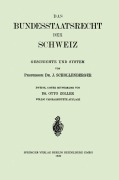 Cover-Bild zum Titel 'Das Bundesstaatsrecht der Schweiz' von 'Johann Jacob Schollenberger, Otto Zoller'