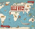 Alle Welt 2025 - Landkarten-Kalender von DUMONT- Kinder-Kalender -Querformat 60 x 50 cm - 