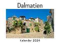 Dalmatien (Wandkalender 2024, Kalender DIN A4 quer, Monatskalender im Querformat mit Kalendarium, Das perfekte Geschenk) - Anna Müller