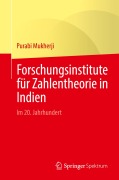 Cover-Bild zum Titel 'Forschungsinstitute für Zahlentheorie in Indien' von 'Purabi Mukherji'