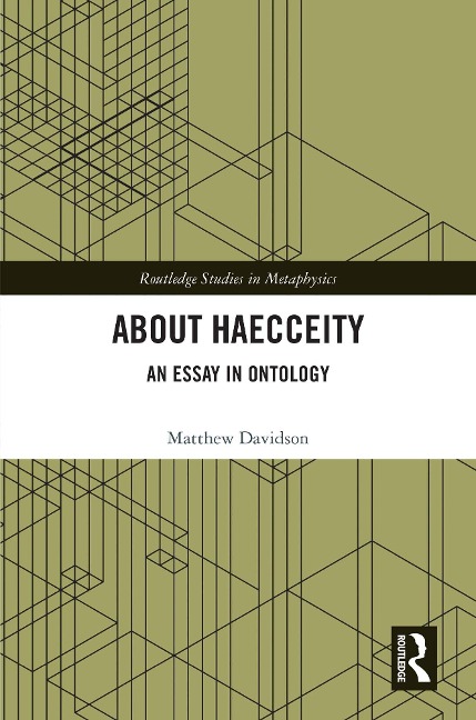 About Haecceity - Matthew Davidson