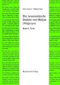 Cover-Bild zum Titel 'Der neuaramäische Dialekt von Midyat (Mi¿yoyo)' von 'Otto Jastrow, Shabo Talay'