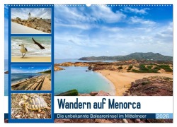 Cover-Bild zum Titel 'Wandern auf Menorca (Wandkalender 2026 DIN A2 quer), CALVENDO Monatskalender' von 'Sabine Reuke'