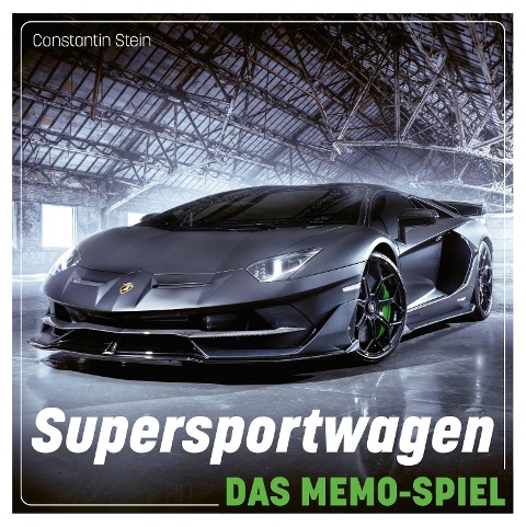 Supersportwagen - Das Memo-Spiel - Constantin Stein