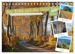 Cover-Bild zum Titel 'Die Eifel und das Hohe Venn (Tischkalender 2026 DIN A5 quer), CALVENDO Monatskalender' von 'Gisela Braunleder'