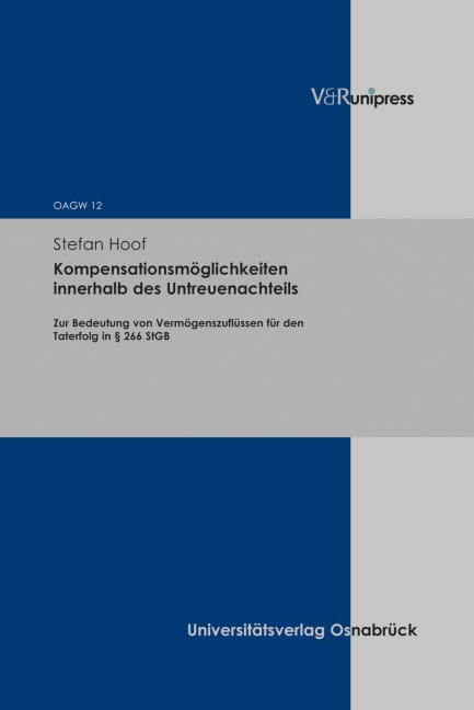 Kompensationsmöglichkeiten innerhalb des Untreuenachteils - Stefan Hoof