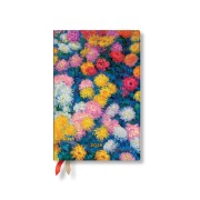 Paperblanks 2026 Monet's Chrysanthemums Monet's Chrysanthemums 12-Month Planner Mini Horizontal Elastic Band 160 Pg 100 GSM - 