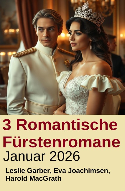 3 Romantische Fürstenromane Januar 2026 - Leslie Garber, Harold Macgrath, Eva Joachimsen