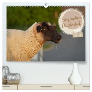 Cover-Bild zum Titel 'Faszination Deichschafe (hochwertiger Premium Wandkalender 2026 DIN A2 quer), Kunstdruck in Hochglanz' von 'Babett Paul - Babetts Bildergalerie'
