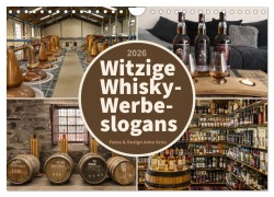 Cover-Bild zum Titel 'Witzige Whisky-Werbeslogans (Wandkalender 2026 DIN A4 quer), CALVENDO Monatskalender' von 'Anke Grau'
