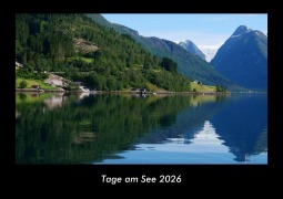 Cover-Bild zum Titel 'Tage am See 2026 Fotokalender DIN A3' von 'Tobias Becker'