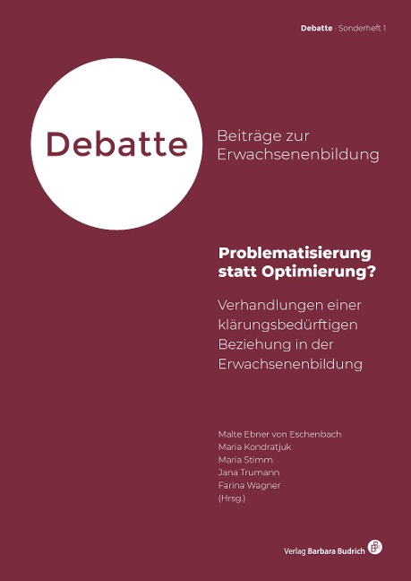 Problematisierung statt Optimierung? - Astrid Messerschmidt, Claudia Lobe