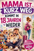 Cover-Bild zum Titel 'Mama ist kurz Weg - kommt in 18 Jahren wieder' von 'Lena Ried'