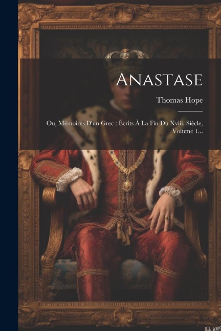 Anastase: Ou, Mémoires D'un Grec: Écrits À La Fin Du Xviii. Siècle, Volume 1... - Thomas Hope