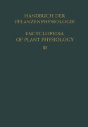 Cover-Bild zum Titel 'Pflanze und Wasser / Water Relations of Plants' von ''