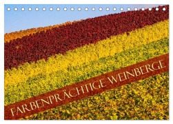 Cover-Bild zum Titel 'Farbenprächtige Weinberge (Tischkalender 2026 DIN A5 quer), CALVENDO Monatskalender' von 'Monika Scheurer'