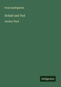 Cover-Bild zum Titel 'Schlaf und Tod' von 'Franz Splittgerber'