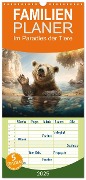 Familienplaner 2025 - Im Paradies der Tiere mit 5 Spalten (Wandkalender, 21 x 45 cm) CALVENDO - Daniel Rohr