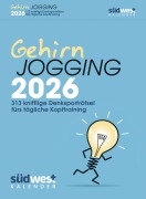 Cover-Bild zum Titel 'Gehirnjogging 2026 - 313 knifflige Denksporträtsel fürs tägliche Kopftraining - Textabreißkalender zum Aufstellen oder Aufhängen' von ''