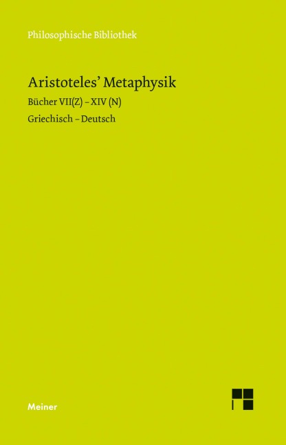 Metaphysik - Aristoteles