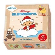 Cover-Bild zum Titel 'Unser Sandmännchen Bilderwürfel aus Holz 6x9 Teile' von ''