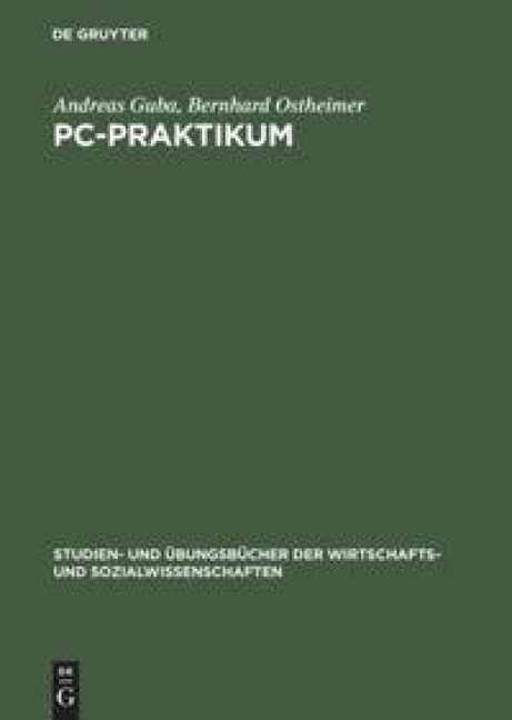 PC-Praktikum - Bernhard Ostheimer, Andreas Guba