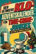 Cover-Bild zum Titel 'Der ultimative Klo-Adventskalender für True-Crime-Junkies' von 'Liam Schmied'