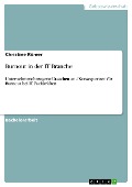 Cover-Bild zum Titel 'Burnout in der IT Branche' von 'Christine Römer'