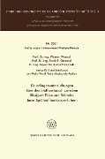 Cover-Bild zum Titel 'Grundlagenuntersuchungen über den Stoffaustausch zwischen flüssigem Eisen und Schlacke beim Sprühraffinationsverfahren' von 'Werner Wenzel'