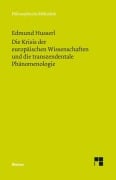 Cover-Bild zum Titel 'Die Krisis der europäischen Wissenschaften und die transzendentale Phänomenologie' von 'Edmund Husserl'