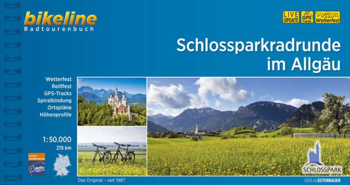 Schlossparkradrunde im Allgäu - 