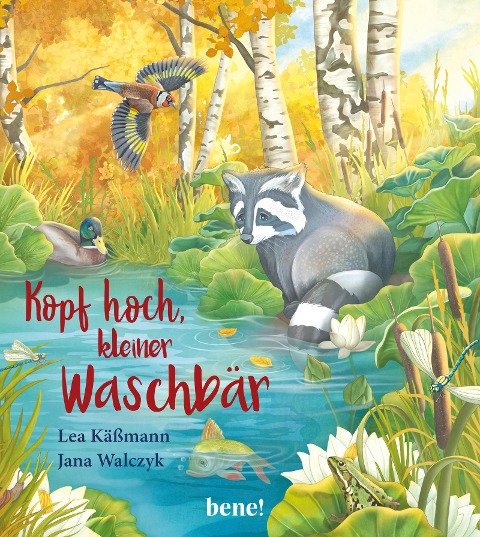 Kopf hoch, kleiner Waschbär - ein Bilderbuch für Kinder ab 2 Jahren - Lea Käßmann