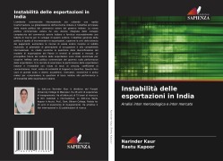 Cover-Bild zum Titel 'Instabilità delle esportazioni in India' von 'Narinder Kaur, Reetu Kapoor'