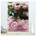 Rosen Symphonie (hochwertiger Premium Wandkalender 2024 DIN A2 hoch), Kunstdruck in Hochglanz - Martina Cross