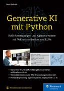 Cover-Bild zum Titel 'Generative KI mit Python' von 'Bert Gollnick'