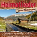 Cover-Bild zum Titel 'Heimatlieder zum Mitsingen' von 'Various'