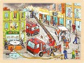 Einlegepuzzle Feuerwehreinsatz - 