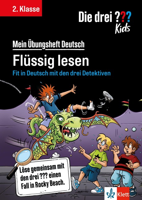 Die drei ??? Kids: Mein Übungsheft Deutsch 2. Klasse - Flüssig lesen - 