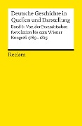 Cover-Bild zum Titel 'Deutsche Geschichte 6 in Quellen und Darstellung' von ''