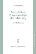 Cover-Bild zum Titel 'Marc Richirs Phänomenologie der Erfahrung' von 'Fabian Erhardt'