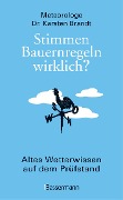 Cover-Bild zum Titel 'Stimmen Bauernregeln wirklich? Altes Wetterwissen auf dem Prüfstand' von 'Karsten Brandt'