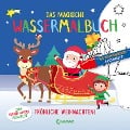 Cover-Bild zum Titel 'Das magische Wassermalbuch - Fröhliche Weihnachten!' von ''