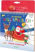 Cover-Bild zum Titel 'Das magische Wassermalbuch - Fröhliche Weihnachten!' von ''