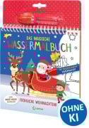 Cover-Bild zum Titel 'Das magische Wassermalbuch - Fröhliche Weihnachten!' von ''