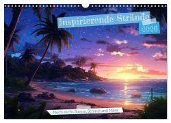 Cover-Bild zum Titel 'Inspirierende Strände (Wandkalender 2026 DIN A3 quer), CALVENDO Monatskalender' von 'KalliDesignShop KalliDesignShop'