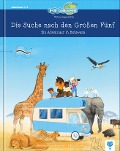 Cover-Bild zum Titel 'Die Suche nach den Großen Fünf' von 'Benjamin Wallenborn'