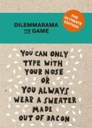 Cover-Bild zum Titel 'Dilemmarama The Game: The Ultimate Edition' von 'Dilemma Op Dinsdag'